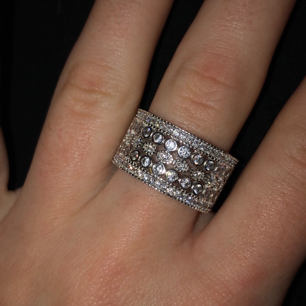 JTV Diamond Band Ring (NEW) + Free Gift!